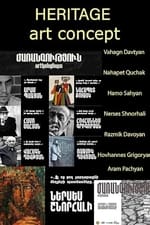Heritage art concept project (third row) Vahagn Davtyan, Nahapet Quchak, Hamo Sahyan, Nerses Shnorhali, Razmik Davoyan, Hovhannes Grigoryan, Aram Pachyan