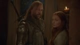 Entfernte Szene: Sansa und der Hound