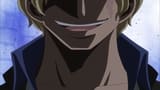 Luffy queda sorprendido. El hombre que heredará la voluntad de Ace.