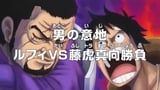 Men's Pride! Luffy vs. Fujitora, Head-to-Head!