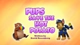 Щенки спасают горячую картошку