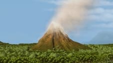 Der Vulkanausbruch