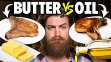 Cooked With Butter vs. Oil Taste Test