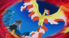Le Pokémon Légendaire et le volcan