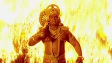 Hanuman Sets Lanka on Fire