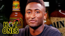 Marques Brownlee Ranks Hot Sauce Labels While Eating Spicy Wings