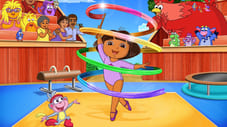 Le spectacle de gymnastique de Dora