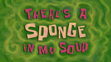 Er zit een spons in mijn soep