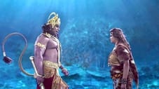 Hanuman Fights the Demons