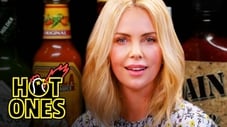Charlize Theron Takes a Rorschach Test While Eating Spicy Wings