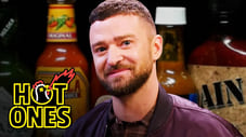 Justin Timberlake Cries a River While Eating Spicy Wings