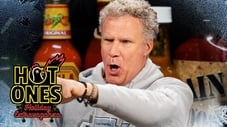 Will Ferrell Brings the Spirit to the Hot Ones Holiday Extravaganza