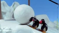 Pingu y la bola de nieve