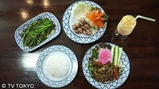 足立區北千住的泰國咖哩與雞肉乾麵