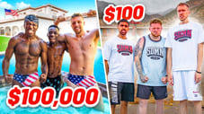 SIDEMEN $100,000 vs $100 HOLIDAY (USA EDITION)