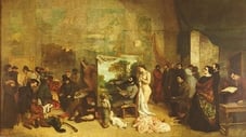 „Das Atelier des Künstlers“, 1855 – Gustave Courbet