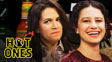 Abbi and Ilana of Broad City Go Numb While Eating Spicy Wings