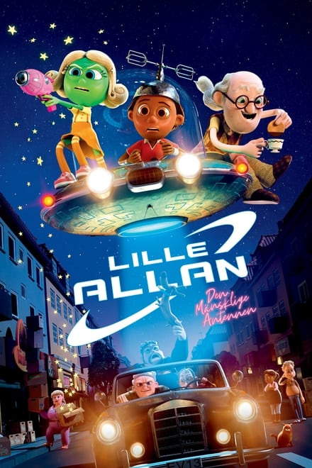 Omslag för Lille Allan - Den Mänsklige Antennen