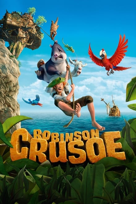 Omslag för Robinson Crusoe