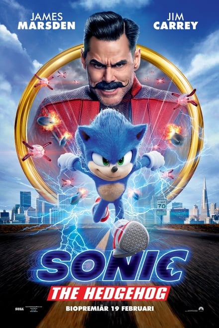 Omslag för Sonic The Hedgehog