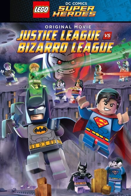Omslag för LEGO DC Comics Super Heroes: Justice League Vs. Bizarro League