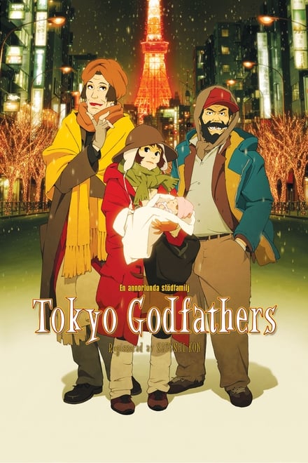 Omslag för Tokyo Godfathers