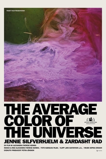 Omslag för The Average Color Of The Universe