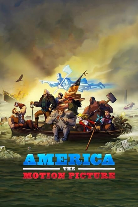 Omslag för America: The Motion Picture