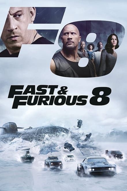 Omslag för Fast & Furious 8