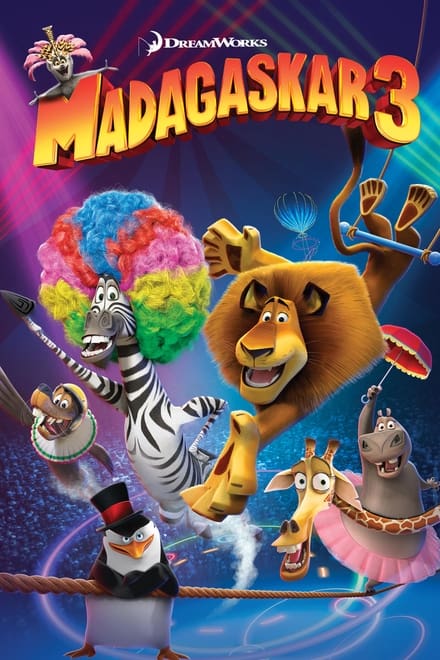 Omslag för Madagaskar 3