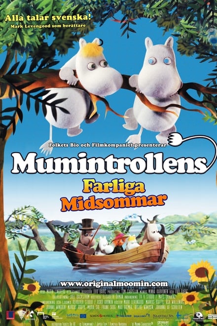 Omslag för Mumintrollens Farliga Midsommar