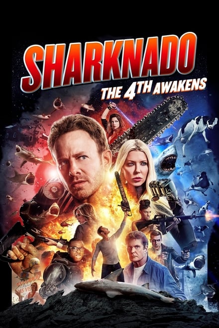 Omslag för Sharknado: The 4th Awakens