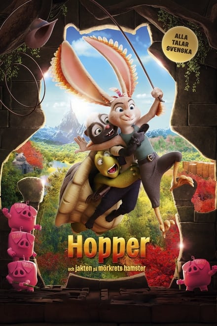 Omslag för Hopper Och Jakten På Mörkrets Hamster