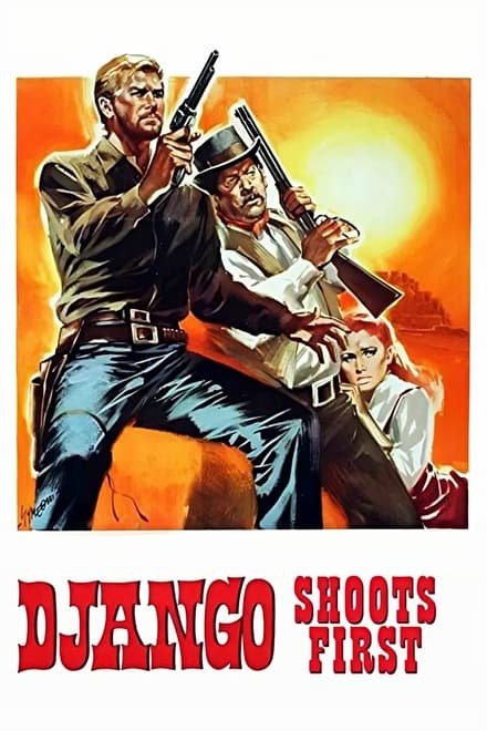 Omslag för Django Skjuter Alltid Först