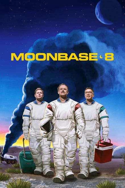 Omslag för Moonbase 8