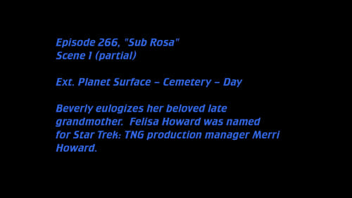 Deleted Scenes: S07E14 - Sub Rosa