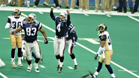 Super Bowl XXXVI Champions: New England Patriots